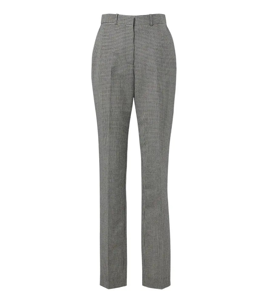 Gingham slim pants Gingham slim pants