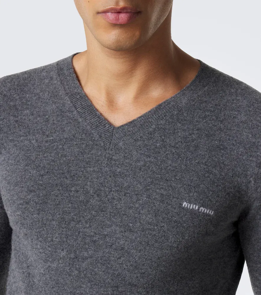 Miu Miu Virgin wool sweater | Thumbnail 4 Miu Miu Virgin wool sweater | Thumbnail 4