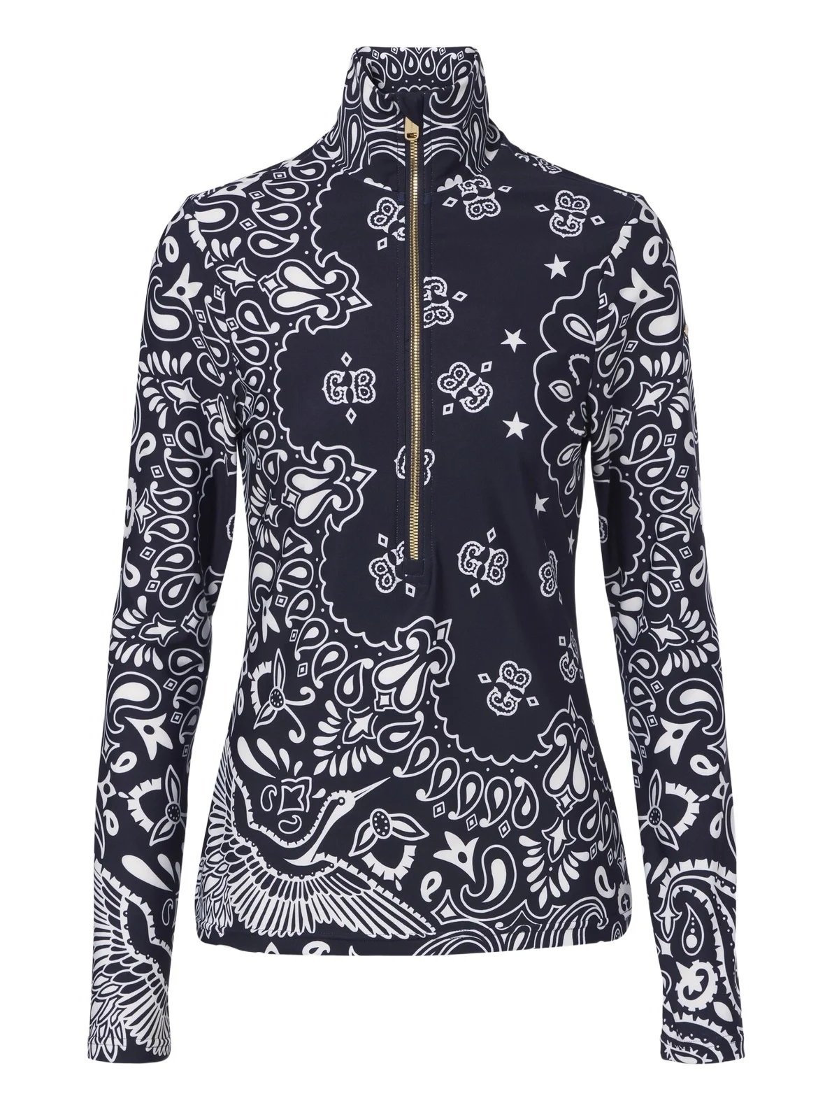 Goldbergh Tokiko paisley ski top