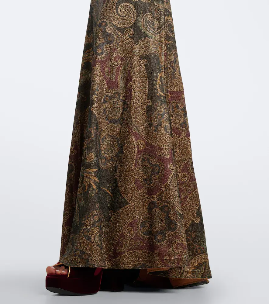 Etro Paisley jersey gown | Thumbnail 3 Etro Paisley jersey gown | Thumbnail 3