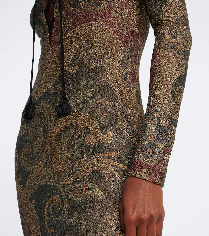 Etro Paisley jersey gown | Thumbnail 6 Etro Paisley jersey gown | Thumbnail 6