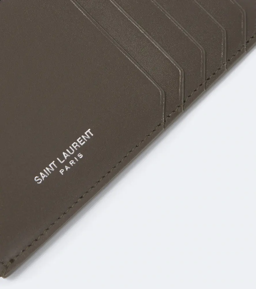 Saint Laurent Paris Fragments leather card holder | Thumbnail 3 Saint Laurent Paris Fragments leather card holder | Thumbnail 3