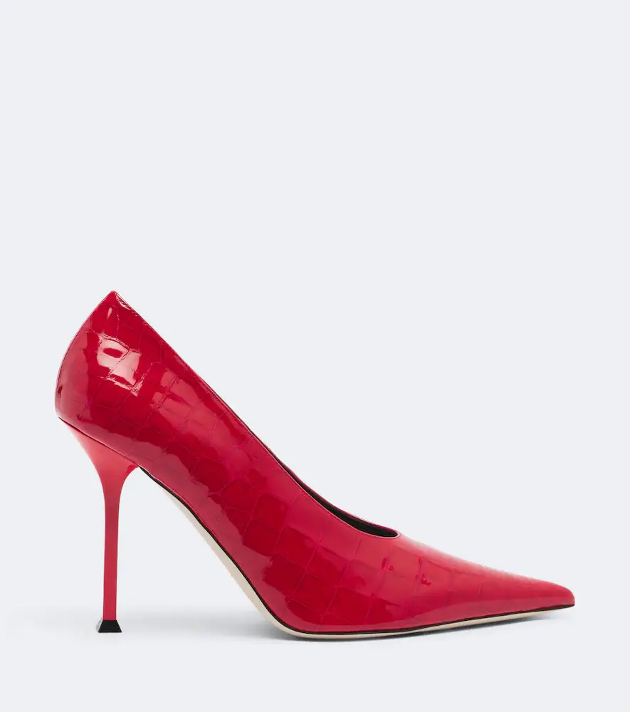 CHRISTEN Helix croc-effect patent leather pumps | Thumbnail 2 CHRISTEN Helix croc-effect patent leather pumps | Thumbnail 2