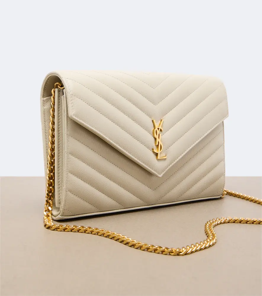 Saint Laurent Cassandre matelassé leather wallet on chain | Thumbnail 2 Saint Laurent Cassandre matelassé leather wallet on chain | Thumbnail 2