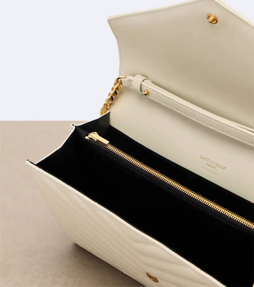 Saint Laurent Cassandre matelassé leather wallet on chain | Thumbnail 3 Saint Laurent Cassandre matelassé leather wallet on chain | Thumbnail 3