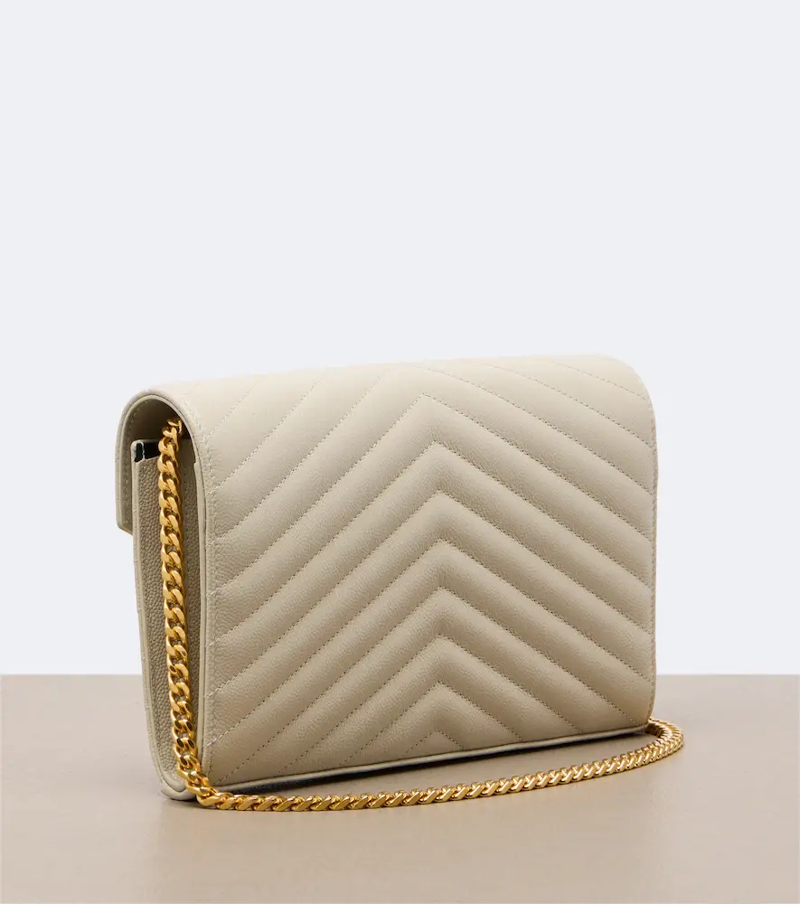 Saint Laurent Cassandre matelassé leather wallet on chain | Thumbnail 4 Saint Laurent Cassandre matelassé leather wallet on chain | Thumbnail 4