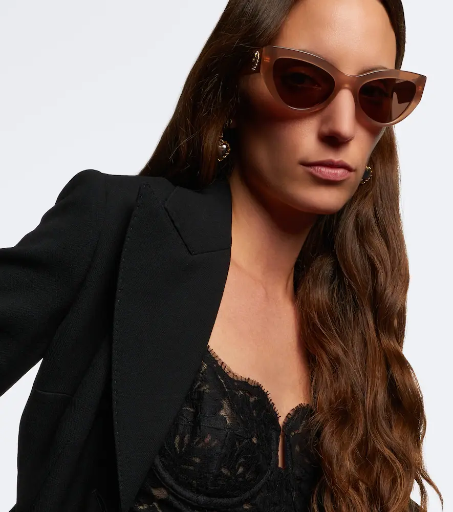 Dolce & Gabbana Devotion cat-eye sunglasses | Thumbnail 4 Dolce & Gabbana Devotion cat-eye sunglasses | Thumbnail 4