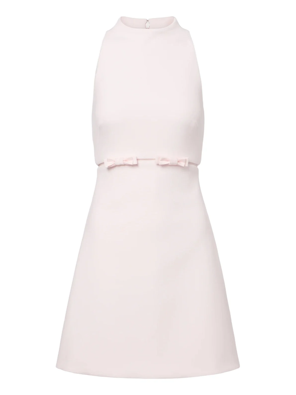 Safiyaa Jalie bow-detail crêpe minidress