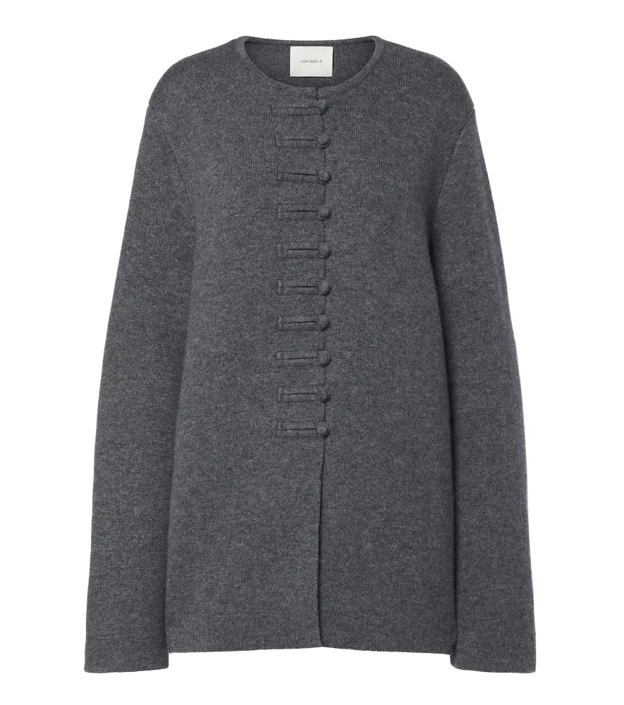 Han Fu cashmere cardigan
