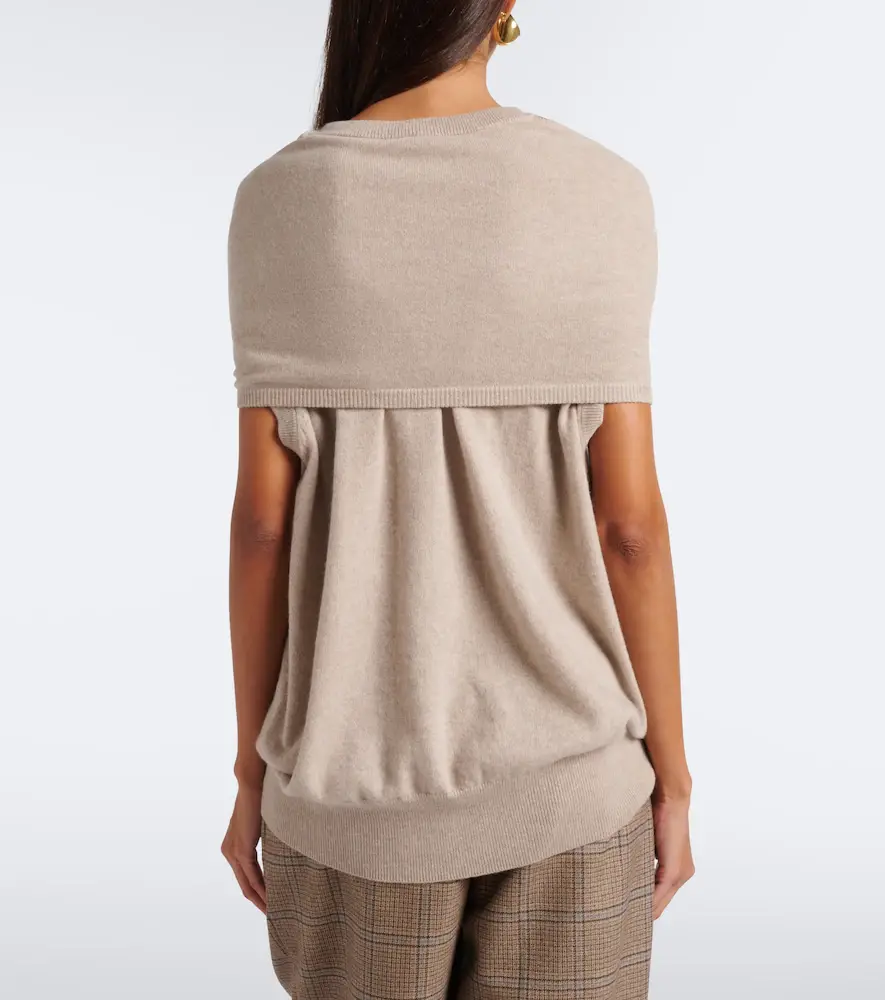 Lisa Yang Othelia caped cashmere sweater | Thumbnail 5 Lisa Yang Othelia caped cashmere sweater | Thumbnail 5