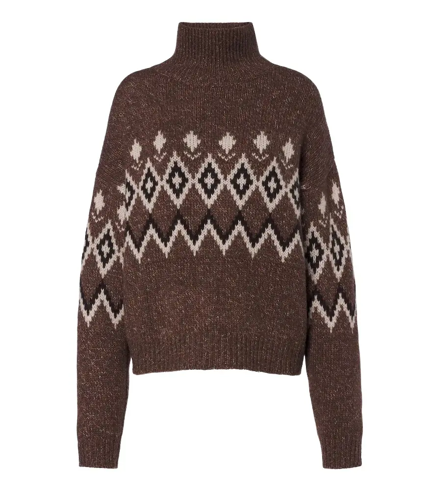 Gudrun Fair Isle jacquard cashmere sweater Gudrun Fair Isle jacquard cashmere sweater