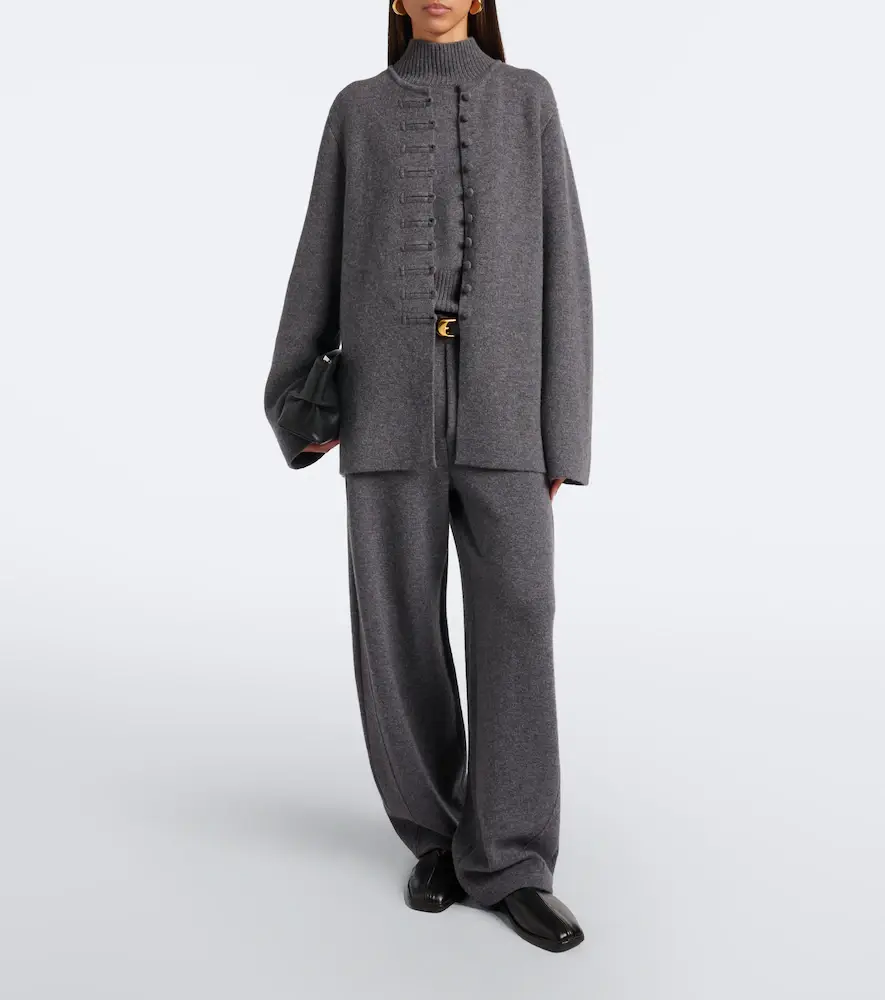 Lisa Yang Veda cashmere barrel-leg pants | Thumbnail 2 Lisa Yang Veda cashmere barrel-leg pants | Thumbnail 2