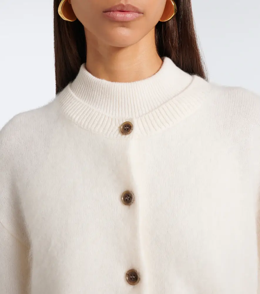 Lisa Yang Lucianne brushed cashmere cardigan | Thumbnail 5 Lisa Yang Lucianne brushed cashmere cardigan | Thumbnail 5