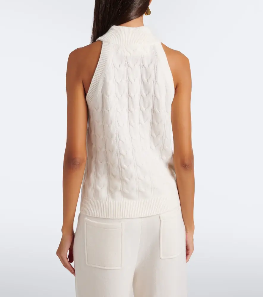 Lisa Yang Serafine cable-knit cashmere top | Thumbnail 3 Lisa Yang Serafine cable-knit cashmere top | Thumbnail 3