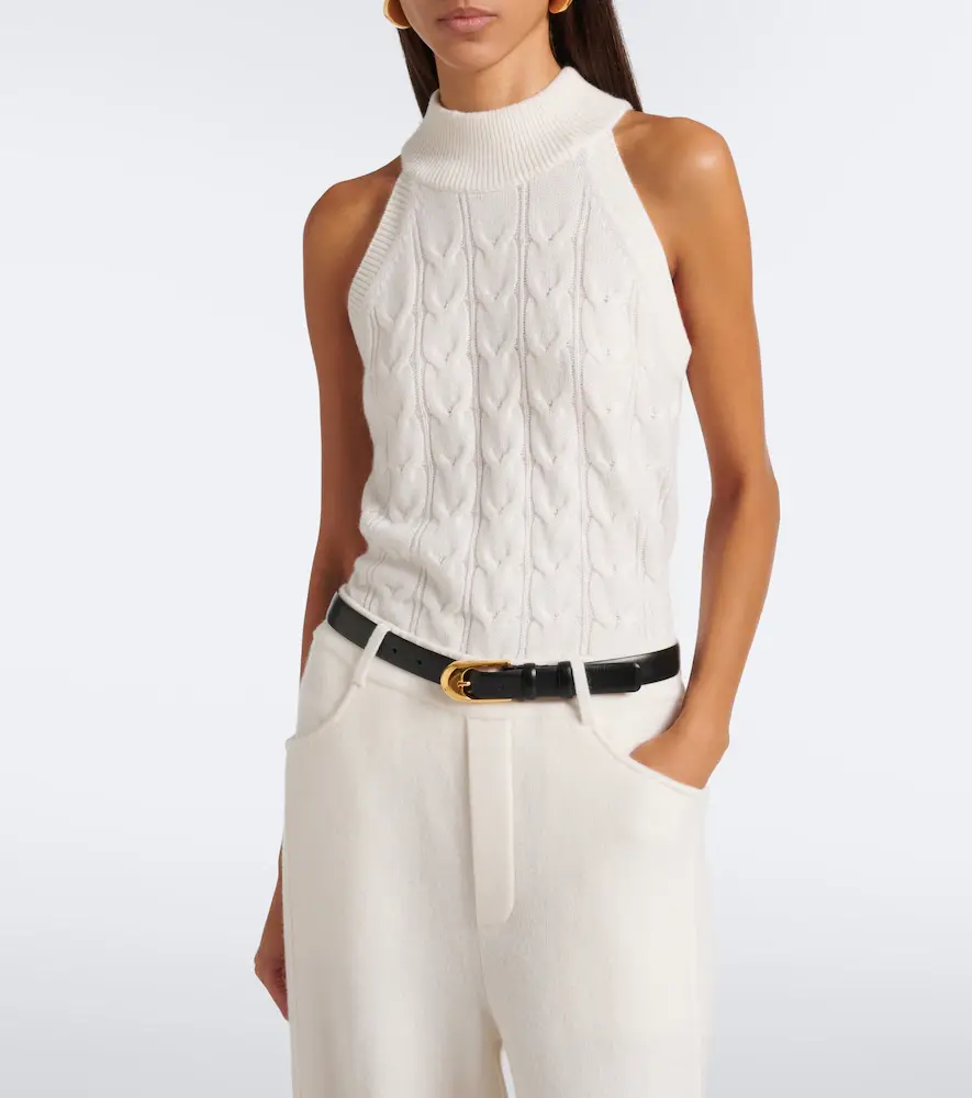 Lisa Yang Serafine cable-knit cashmere top | Thumbnail 5 Lisa Yang Serafine cable-knit cashmere top | Thumbnail 5