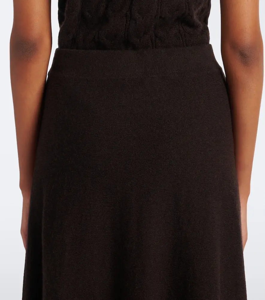 Lisa Yang Torie cashmere midi skirt | Thumbnail 4