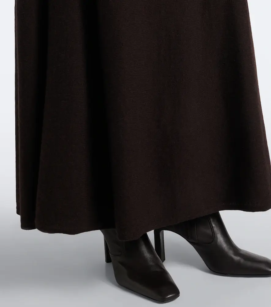 Lisa Yang Torie cashmere midi skirt | Thumbnail 5