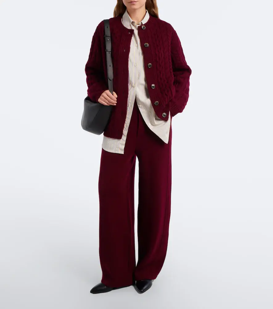 Lisa Yang Veda cashmere barrel-leg pants | Thumbnail 6 Lisa Yang Veda cashmere barrel-leg pants | Thumbnail 6