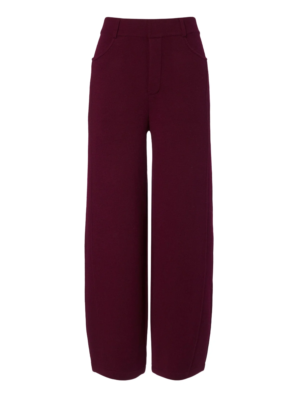Veda cashmere barrel-leg pants