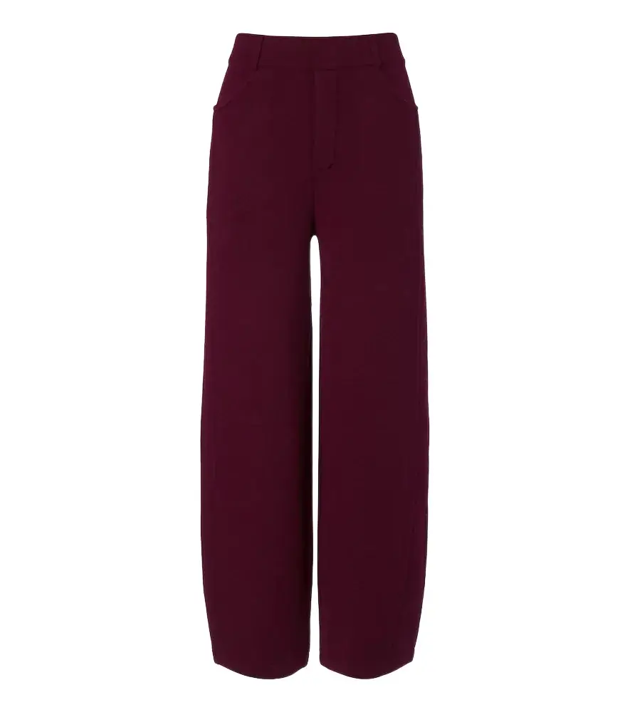 Veda cashmere barrel-leg pants Veda cashmere barrel-leg pants