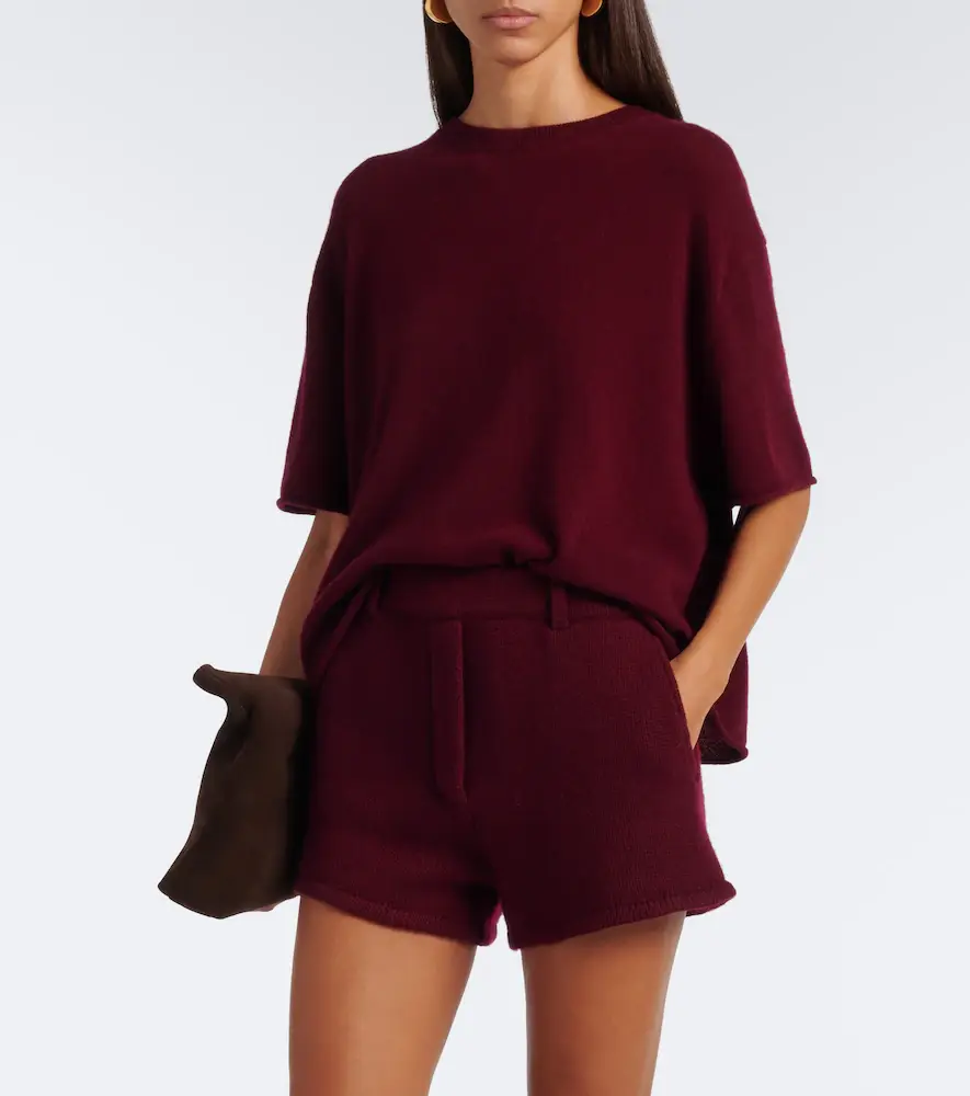 Lisa Yang Tyra cashmere shorts | Thumbnail 6