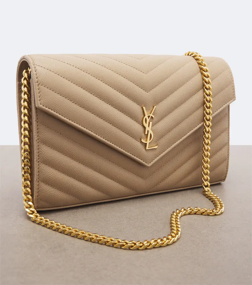 Saint Laurent Cassandre matelassé leather wallet on chain | Thumbnail 2 Saint Laurent Cassandre matelassé leather wallet on chain | Thumbnail 2