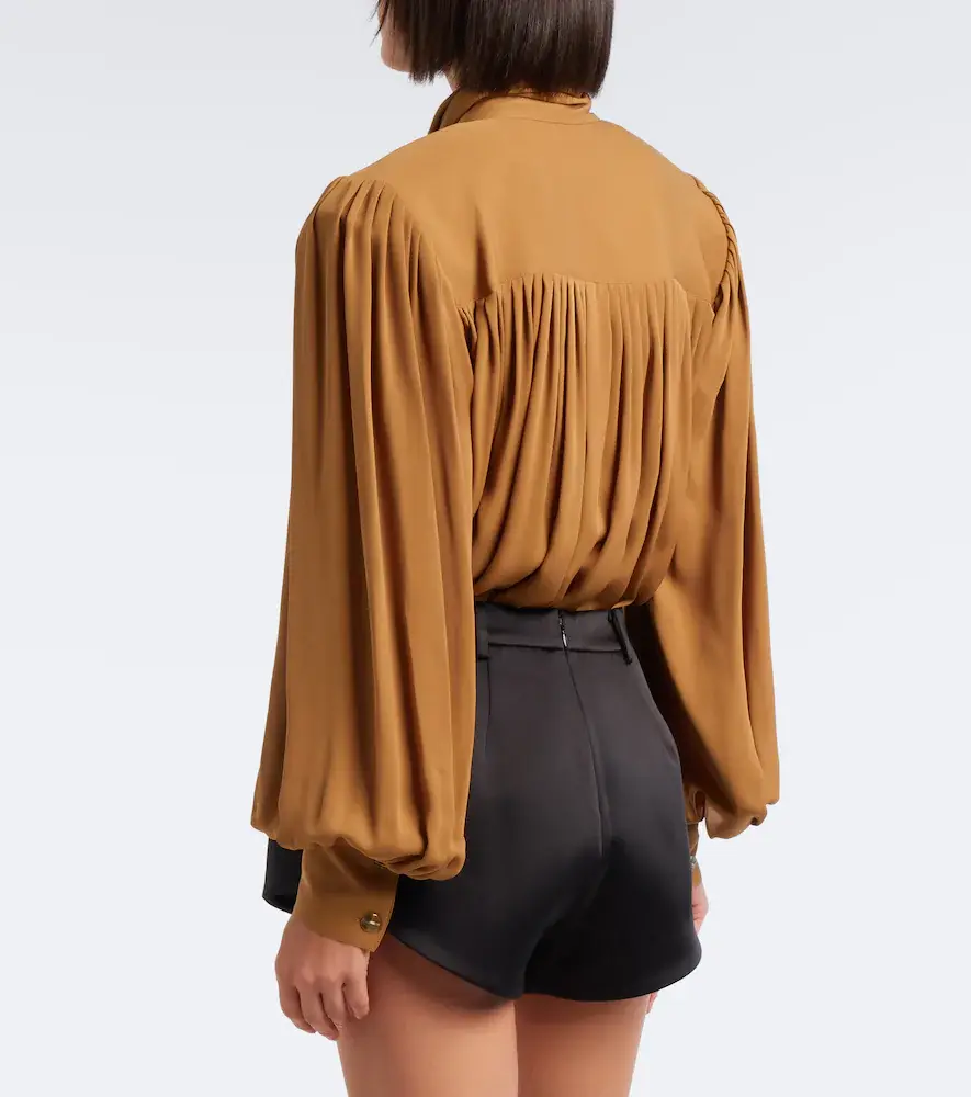 Retrofête Retrofête Colton satin shorts | Thumbnail 4
