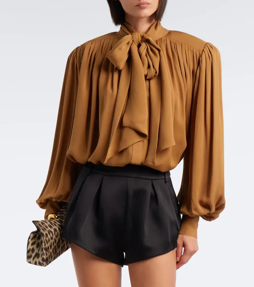 Retrofête Retrofête Colton satin shorts | Thumbnail 5