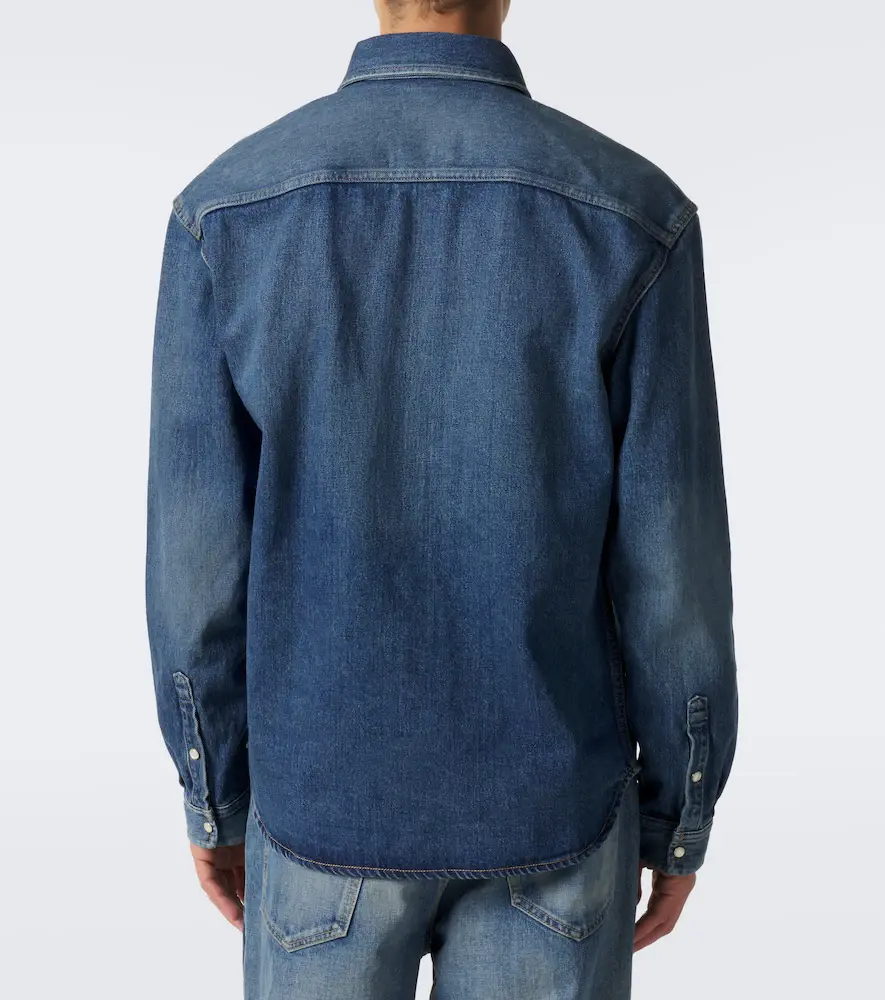 Saint Laurent Cassandre denim shirt | Thumbnail 5
