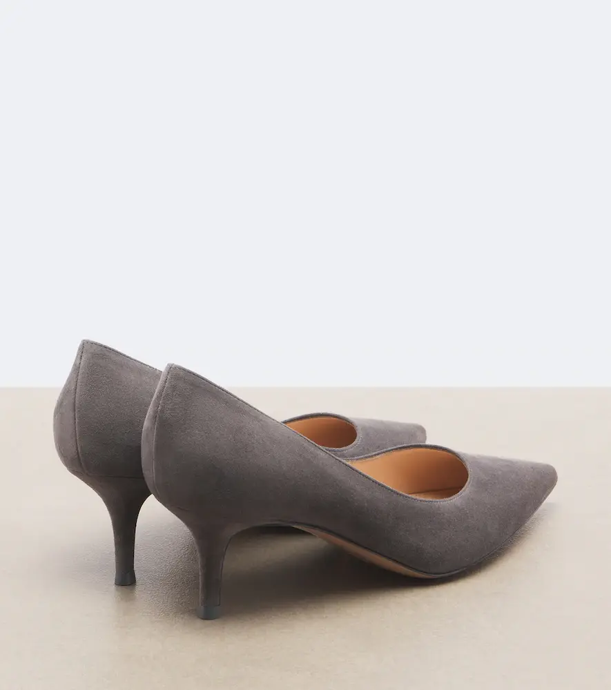 Gianvito Rossi Gianvito suede pumps | Thumbnail 2 Gianvito Rossi Gianvito suede pumps | Thumbnail 2