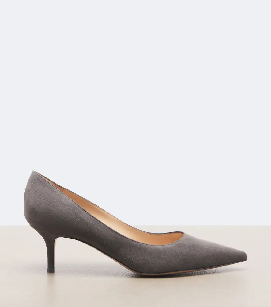 Gianvito Rossi Gianvito suede pumps | Thumbnail 3 Gianvito Rossi Gianvito suede pumps | Thumbnail 3