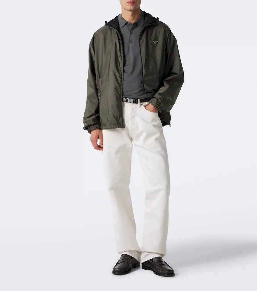 Prada Cashmere and silk polo shirt | Thumbnail 3 Prada Cashmere and silk polo shirt | Thumbnail 3