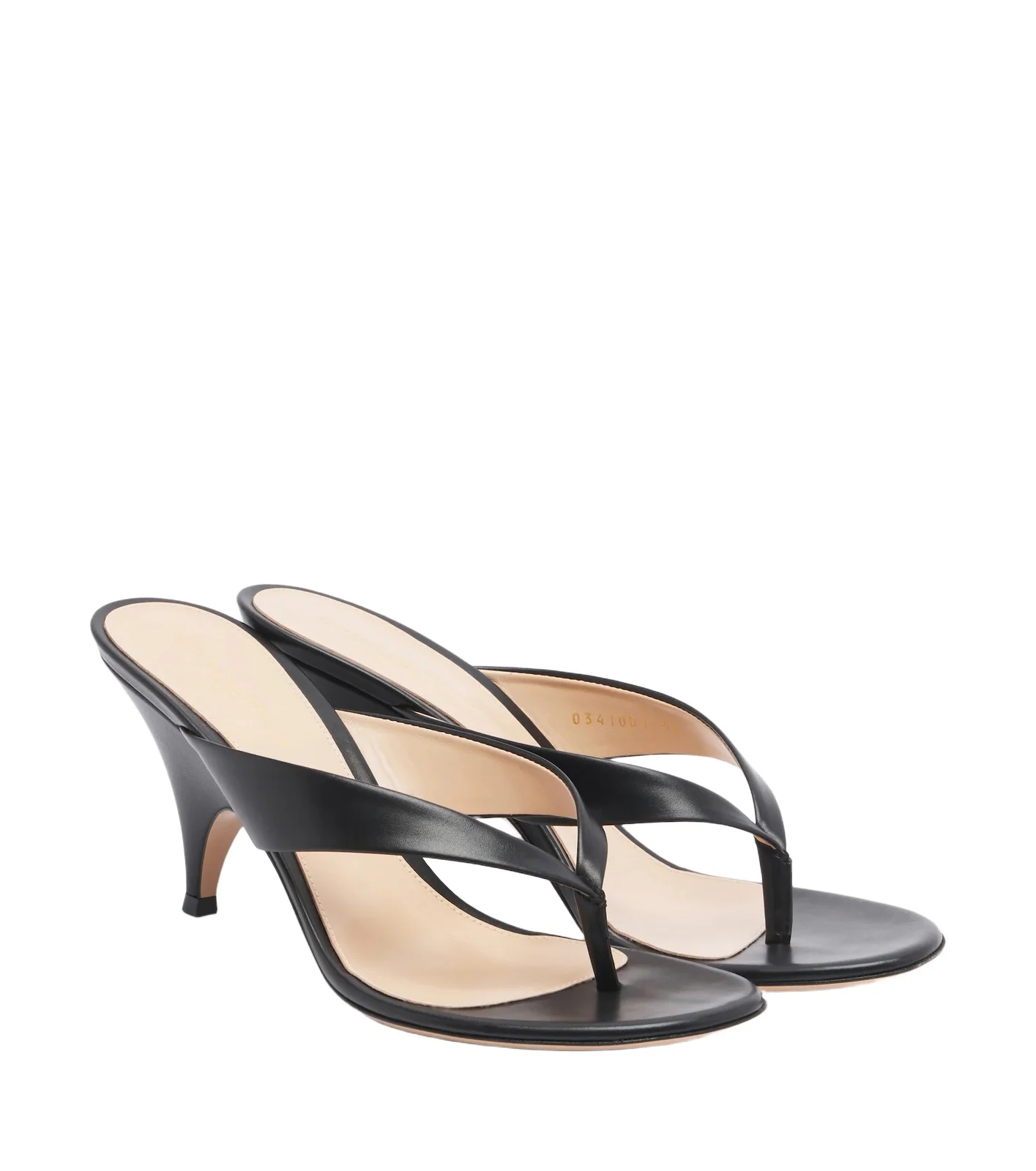 Gianvito Rossi Sofia leather thong sandals