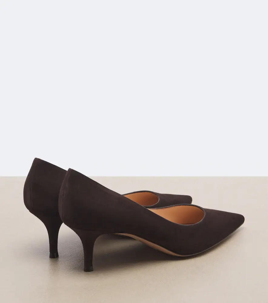 Gianvito Rossi Gianvito suede pumps | Thumbnail 2 Gianvito Rossi Gianvito suede pumps | Thumbnail 2