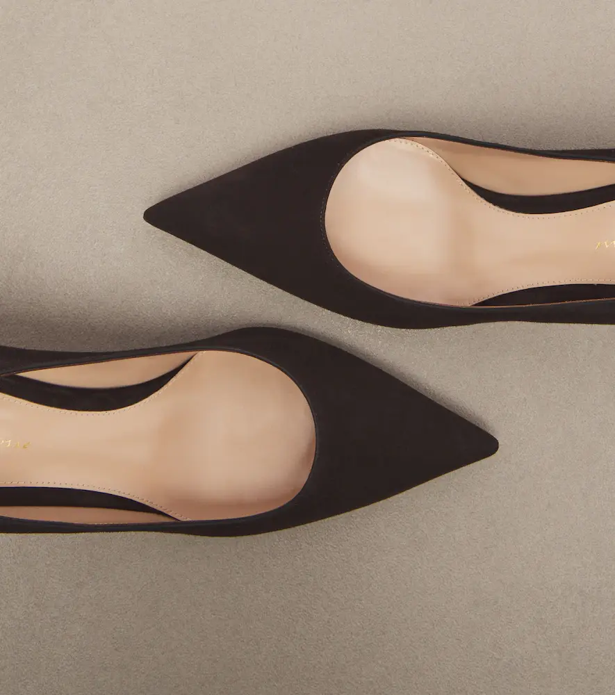 Gianvito Rossi Gianvito suede pumps | Thumbnail 3 Gianvito Rossi Gianvito suede pumps | Thumbnail 3