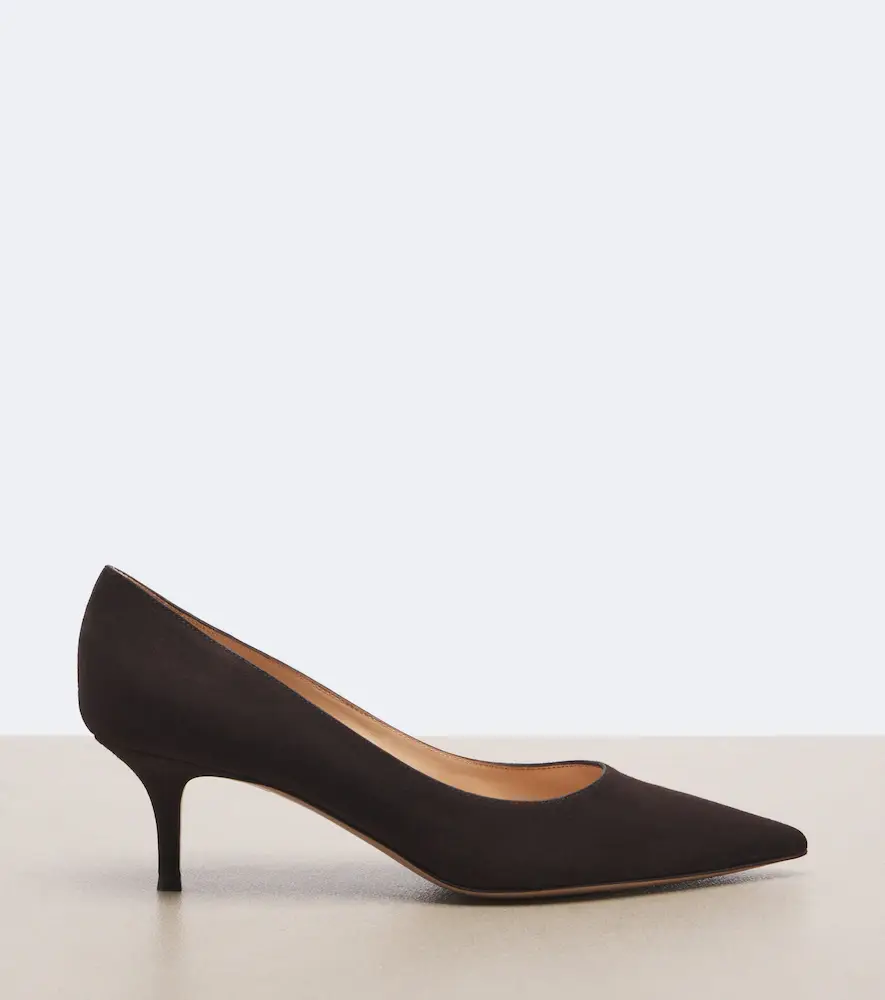 Gianvito Rossi Gianvito suede pumps | Thumbnail 4 Gianvito Rossi Gianvito suede pumps | Thumbnail 4