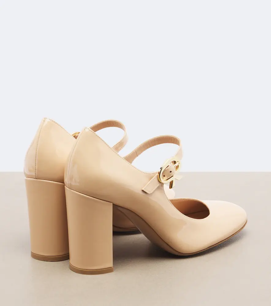 Gianvito Rossi Mary Ribbon patent leather Mary Jane pumps | Thumbnail 3 Gianvito Rossi Mary Ribbon patent leather Mary Jane pumps | Thumbnail 3