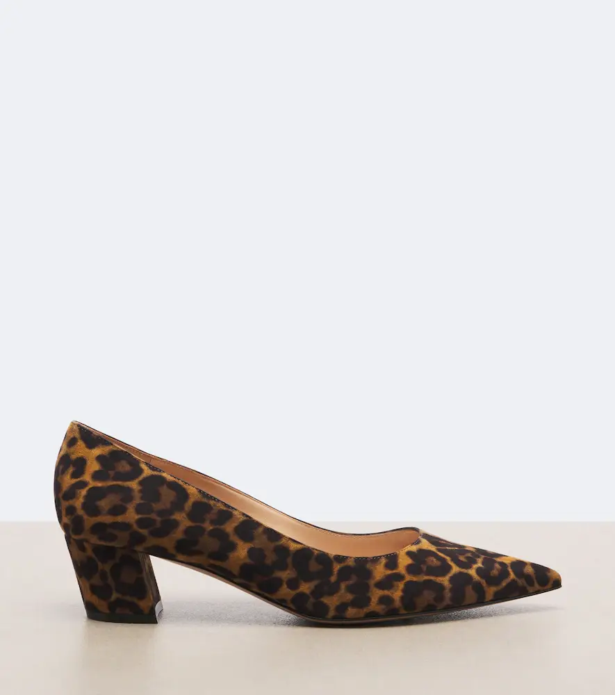 Gianvito Rossi Aylin leopard-print suede pumps | Thumbnail 4 Gianvito Rossi Aylin leopard-print suede pumps | Thumbnail 4