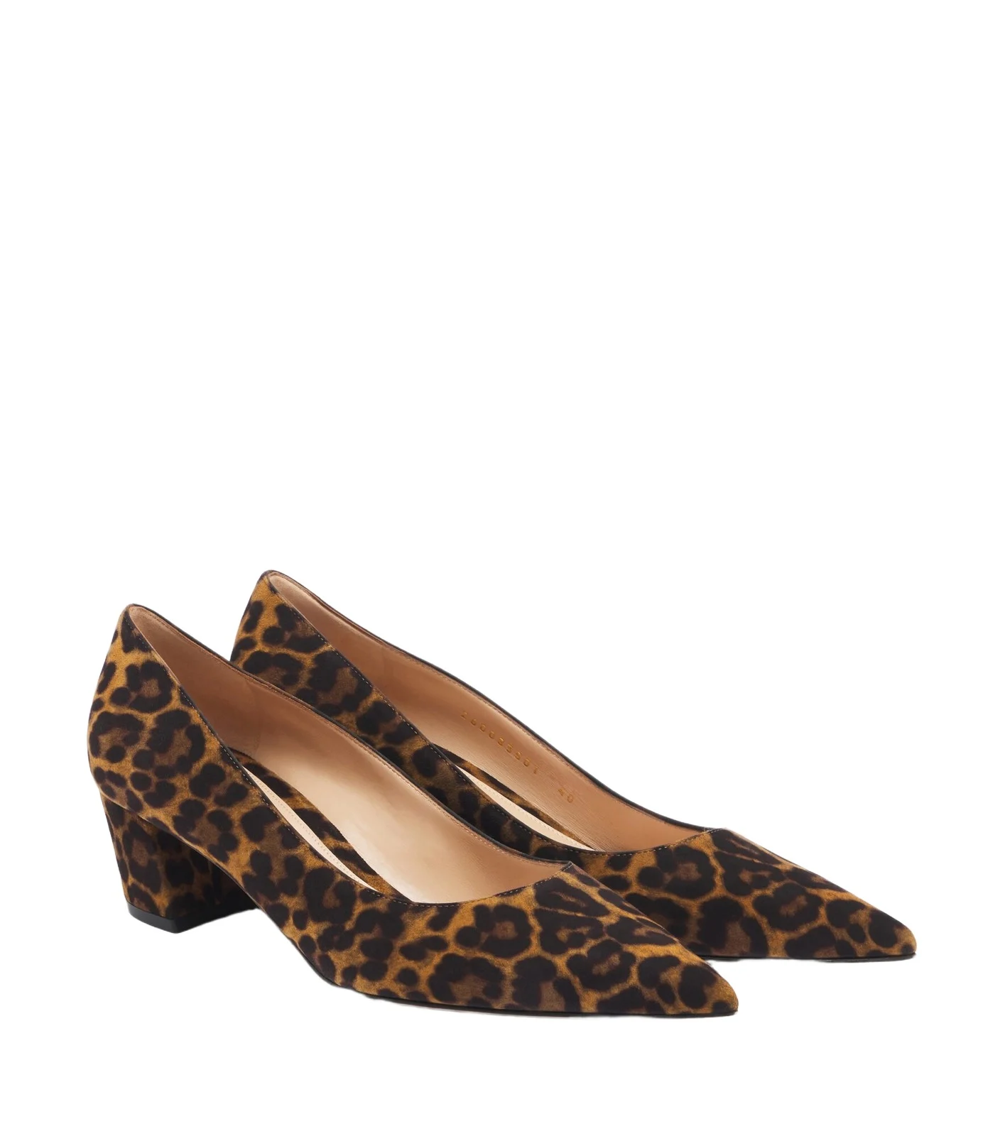 Gianvito Rossi Aylin leopard-print suede pumps