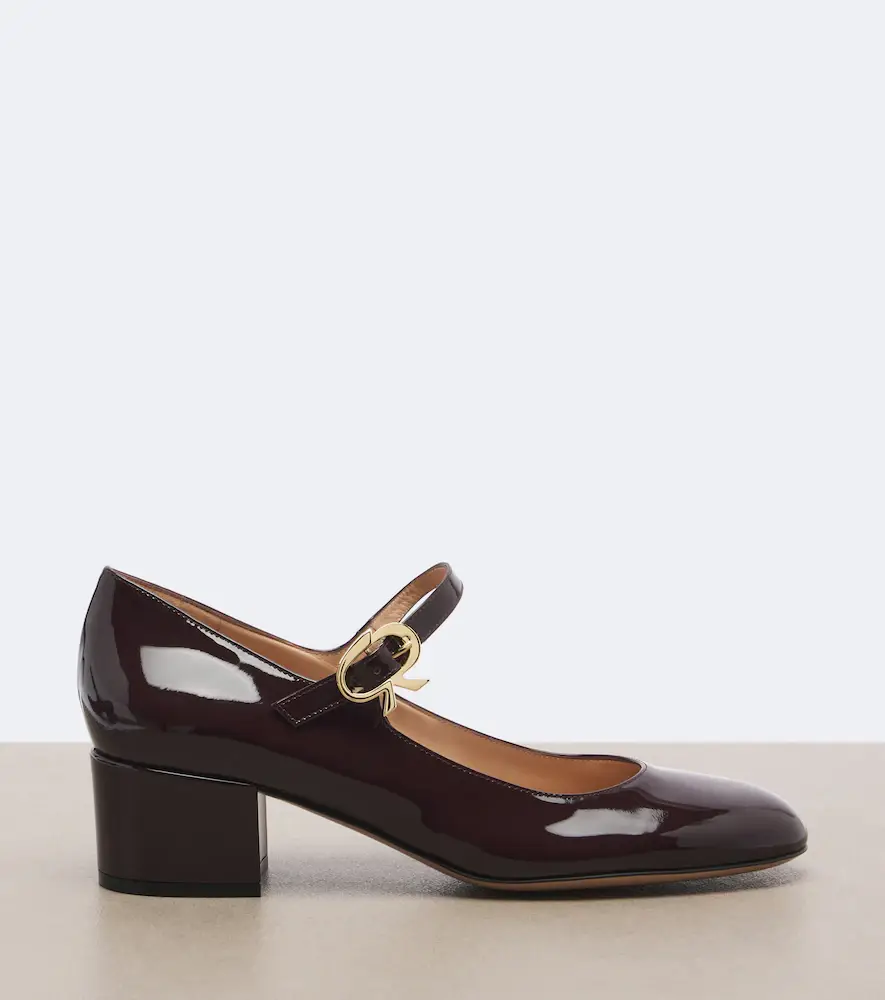 Gianvito Rossi Mary Ribbon patent leather Mary Jane pumps | Thumbnail 2 Gianvito Rossi Mary Ribbon patent leather Mary Jane pumps | Thumbnail 2