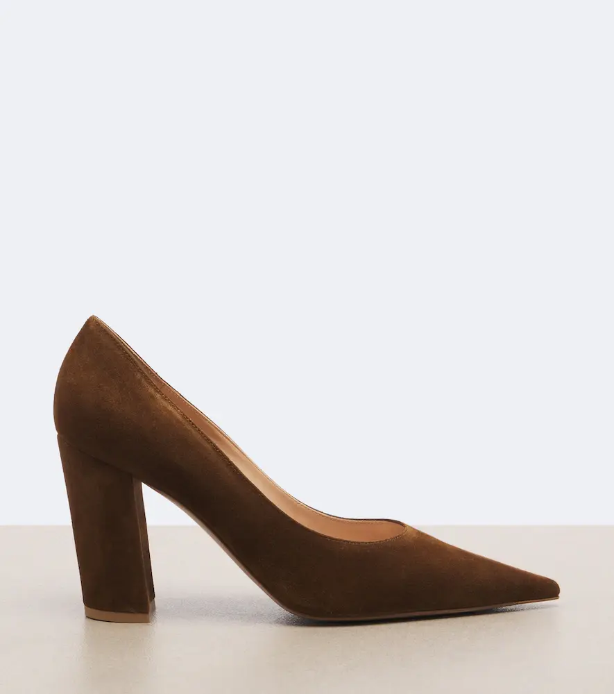 Gianvito Rossi Piper suede pumps | Thumbnail 3 Gianvito Rossi Piper suede pumps | Thumbnail 3