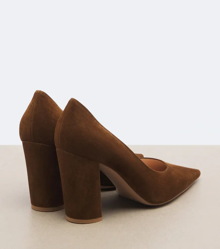 Gianvito Rossi Piper suede pumps | Thumbnail 4 Gianvito Rossi Piper suede pumps | Thumbnail 4
