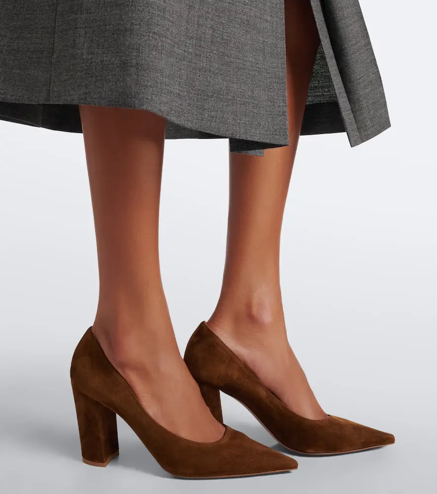 Gianvito Rossi Piper suede pumps | Thumbnail 5 Gianvito Rossi Piper suede pumps | Thumbnail 5