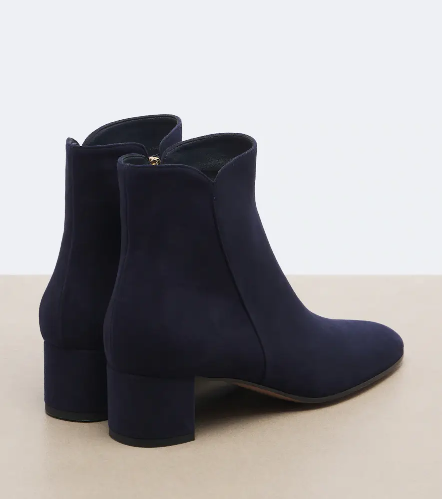 Gianvito Rossi Lisa suede ankle boots | Thumbnail 3