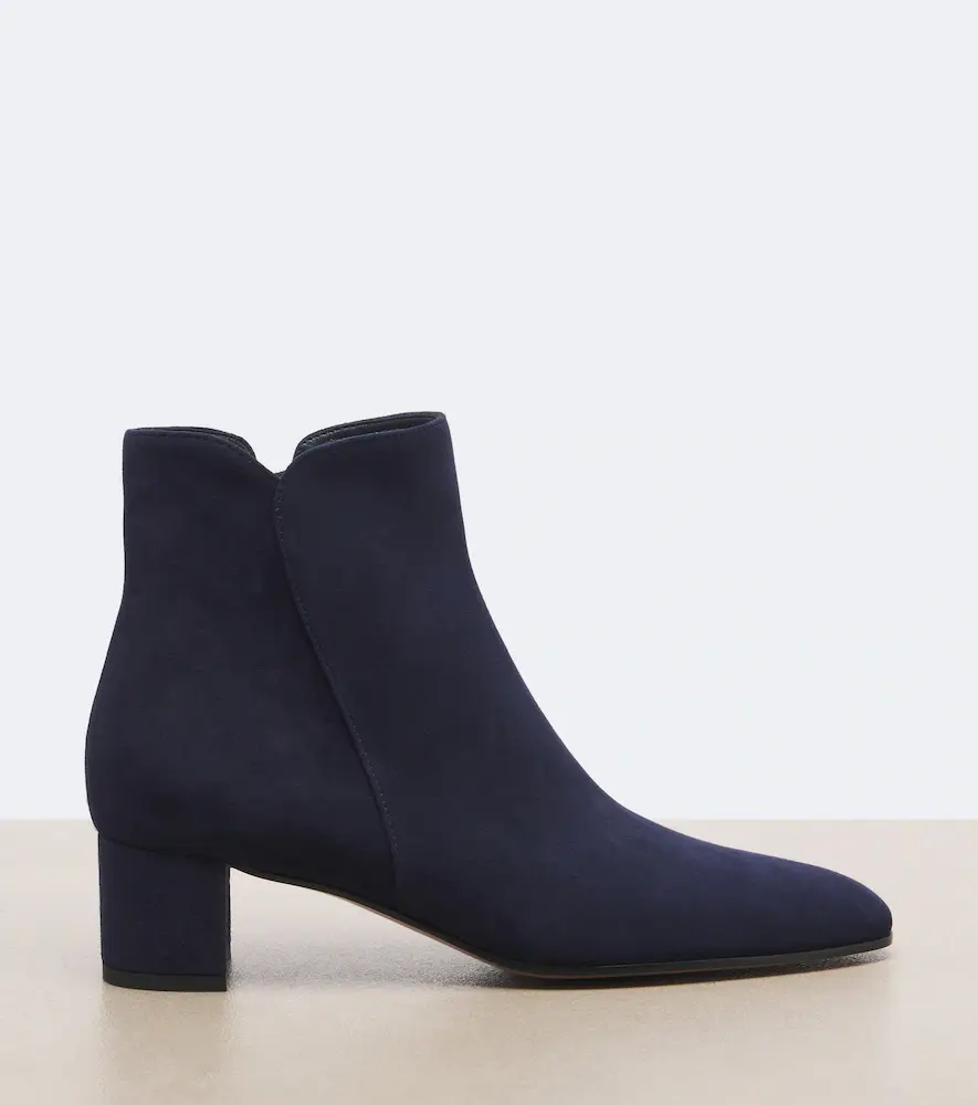 Gianvito Rossi Lisa suede ankle boots | Thumbnail 4