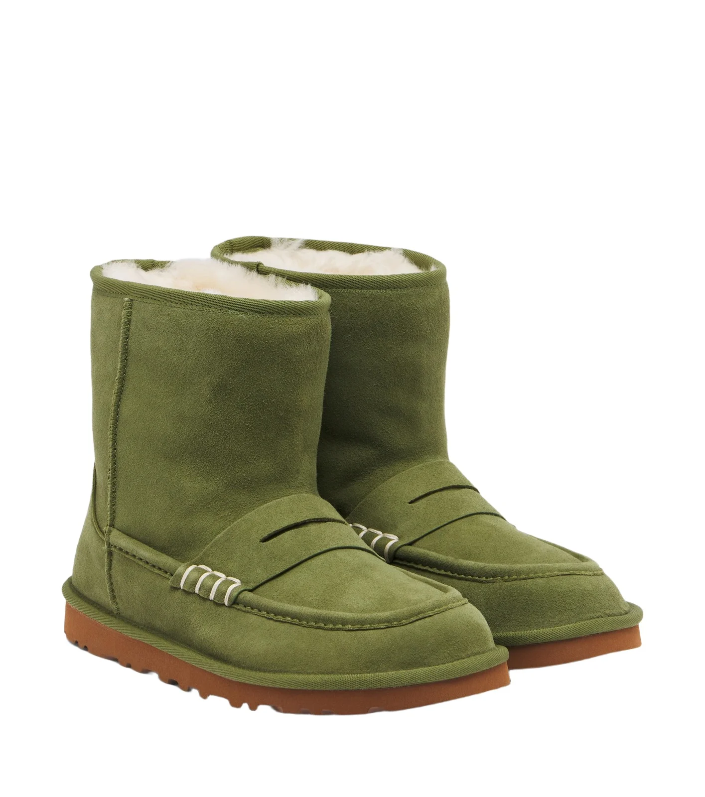JW Anderson x UGG shearling-lined suede ankle boots