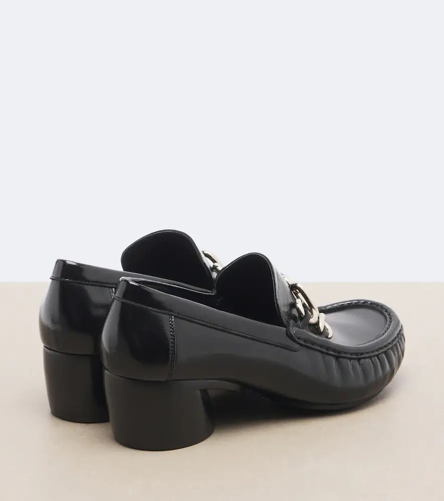 Loewe Oval Double L leather loafer pumps | Thumbnail 2 Loewe Oval Double L leather loafer pumps | Thumbnail 2