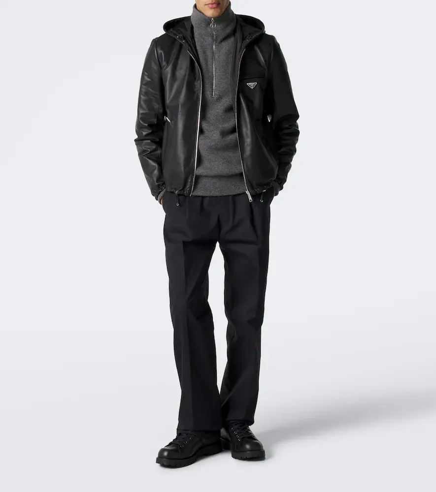 Prada Leather lace-up boots | Thumbnail 7 Prada Leather lace-up boots | Thumbnail 7