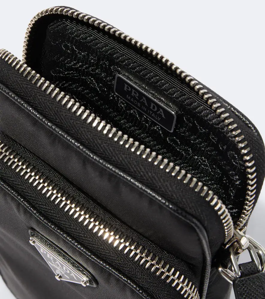 Prada Re-Nylon and Saffiano leather phone pouch | Thumbnail 2