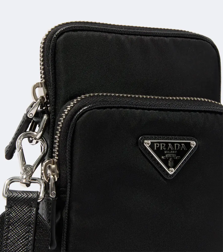 Prada Re-Nylon and Saffiano leather phone pouch | Thumbnail 3